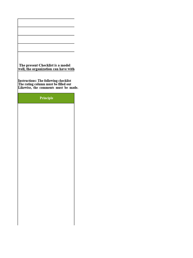 Internal Control Risk Assessment Checklist | PDF | Risk | Internal Control