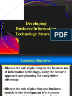  Developing Business Information Technology Strategies