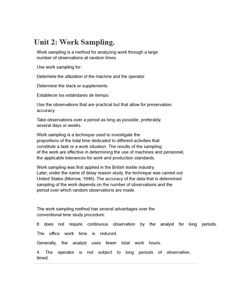 Unit 2 Work Study 2 | PDF | Normal Distribution | Sampling (Statistics)