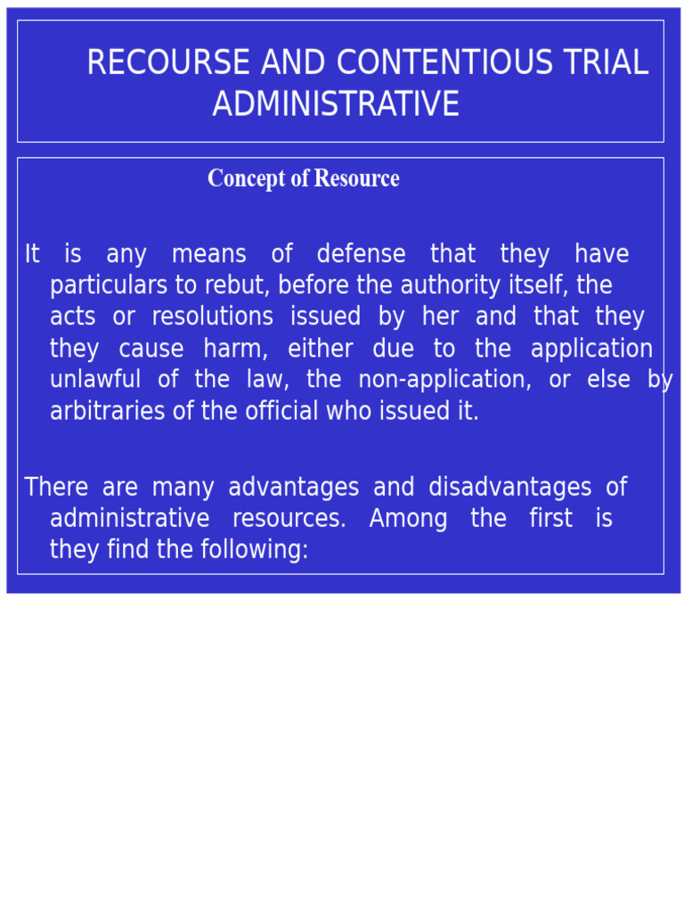 Understanding Administrative Appeals Process | PDF | Lawsuit | Trials