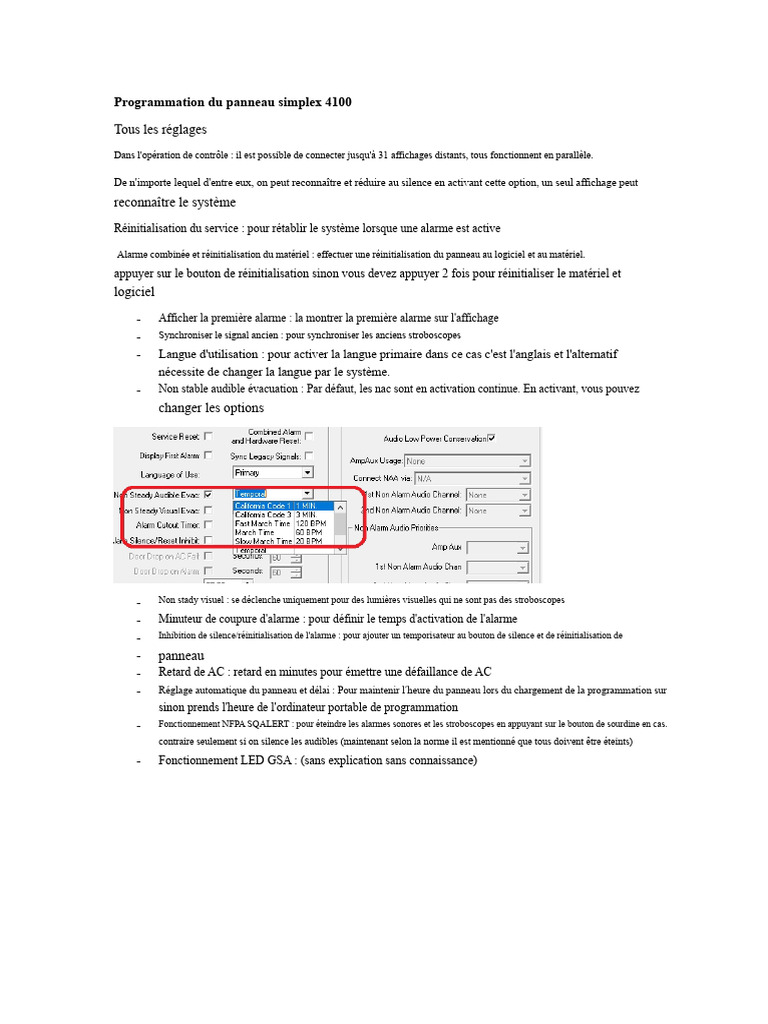 Programmation Simplex 4100 : Guide Complet | PDF | Programmation ...