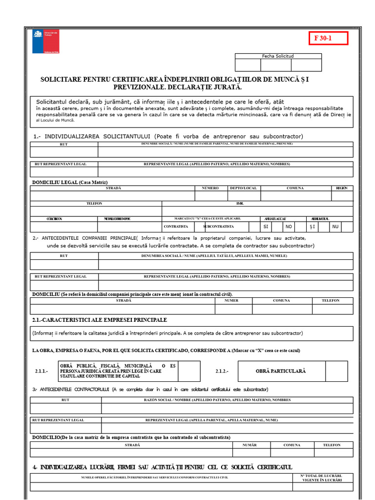 Formular F30-1 | PDF
