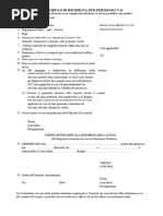 Modulo Richiesta Liquidazione Ferie Non Godute1 | PDF