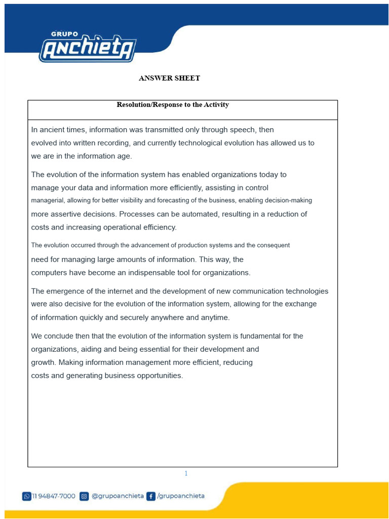 Evolution of Information Systems Explained | PDF