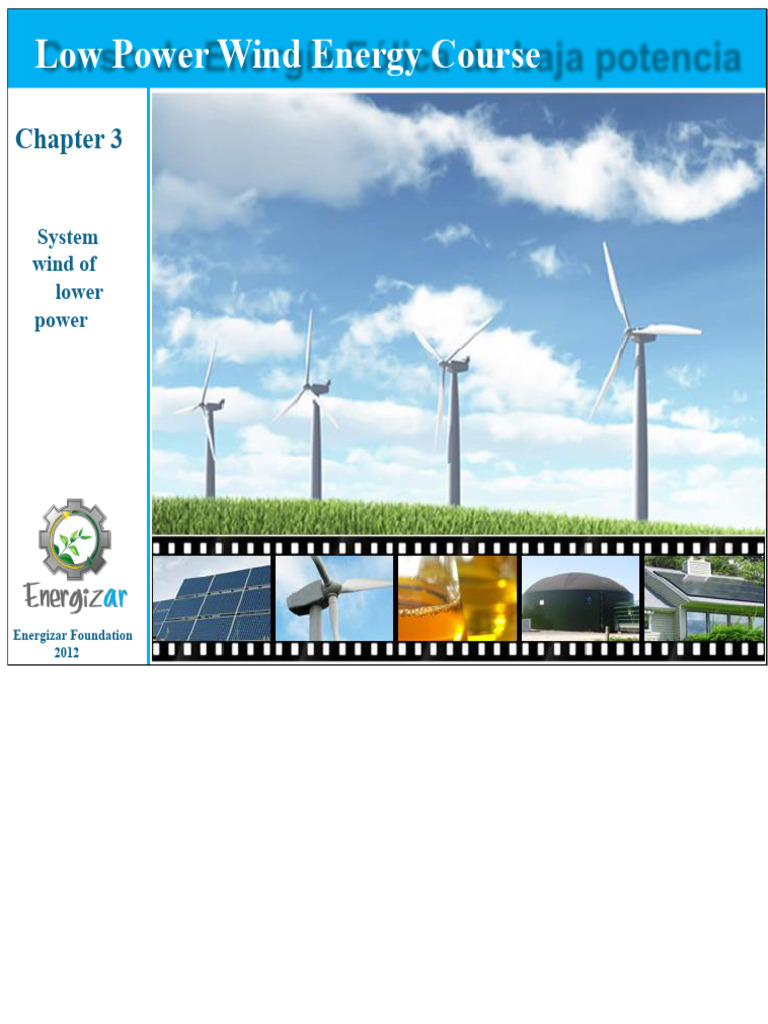 Low Power Wind Energy System Components | PDF | Direct Current | Power ...