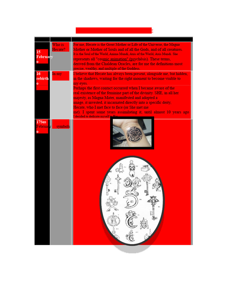 30 DAYS DEVOTING TO HECATE | PDF | Persephone