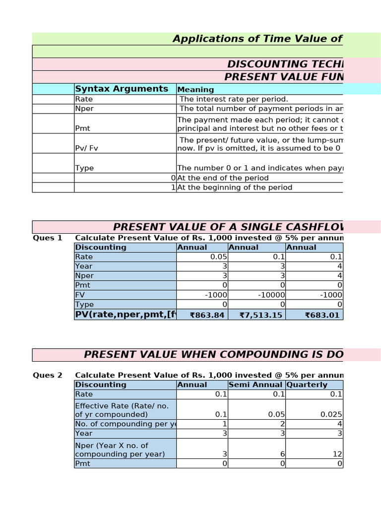 Fm.pdf | PDF | Present Value | Net Present Value