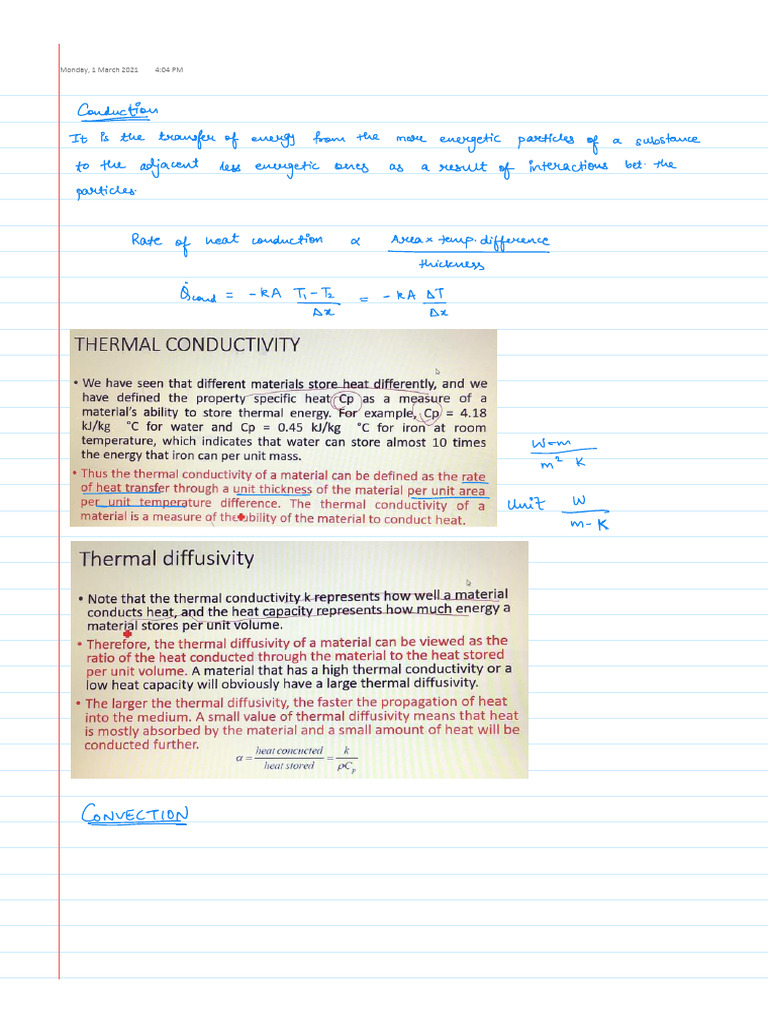 Heat Transfer Concepts and Problems | PDF | Thermal Conduction ...