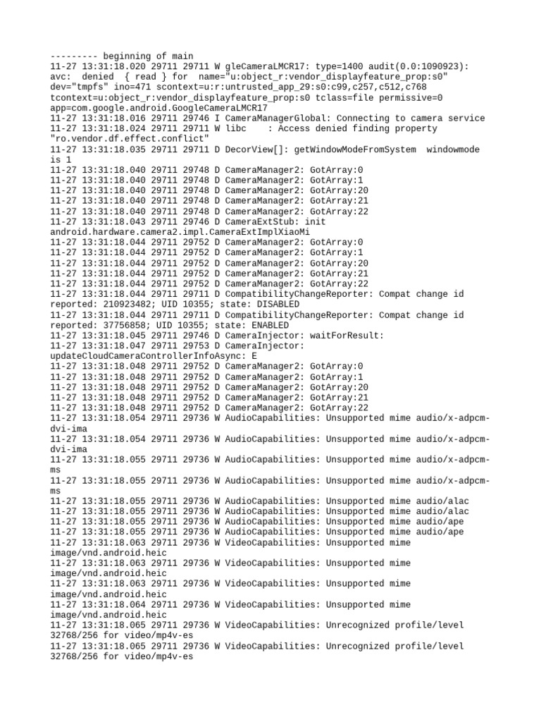 Log Cat 1764225077954 | PDF | Computer Programming | Software