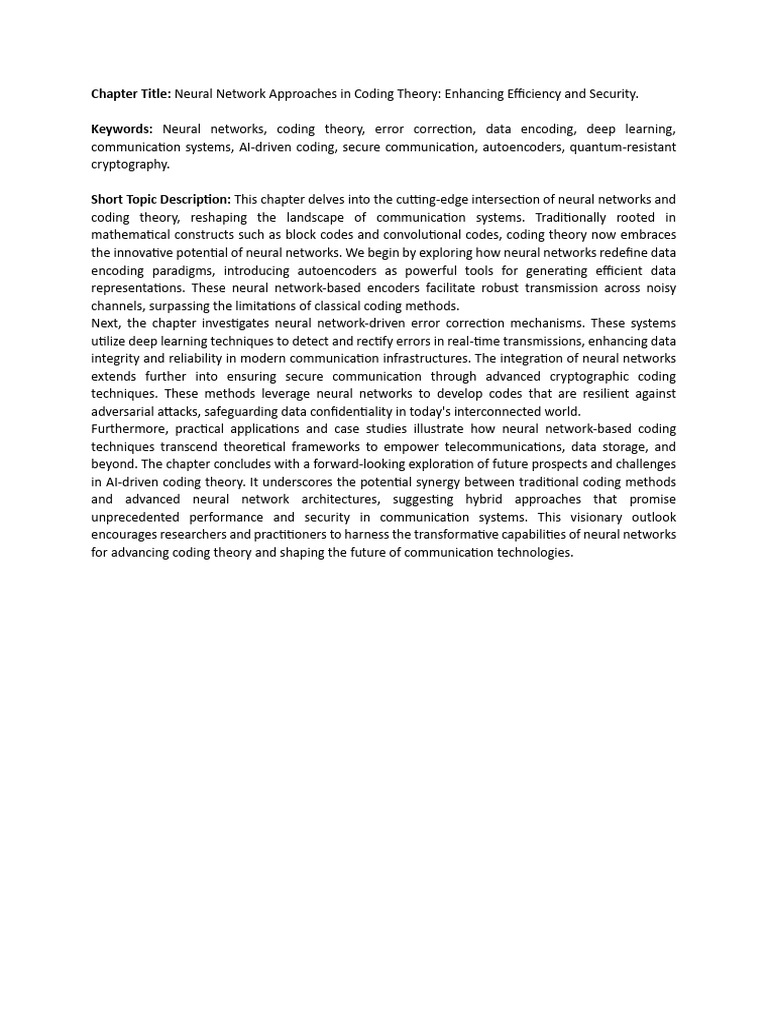 Chapter | PDF | Computer Network | Encryption