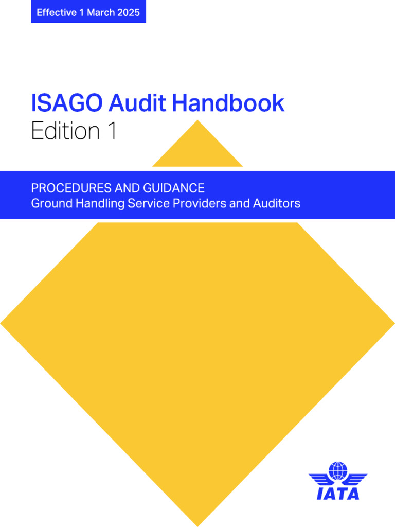 ISAGO Audit Handbook Overview 2025 | PDF | Audit | Regulatory Compliance