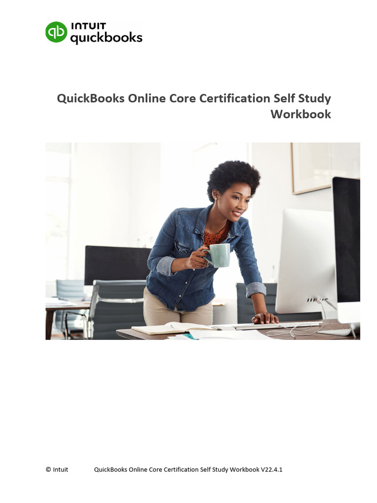 QuickBooks Online Core Certification Self Study Workbook | PDF | Quick ...