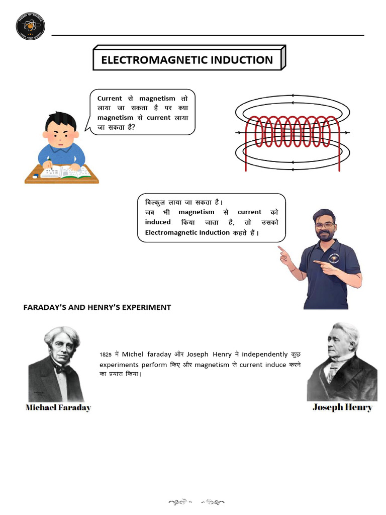 Electromagnetic Induction Explained | PDF | Inductance ...