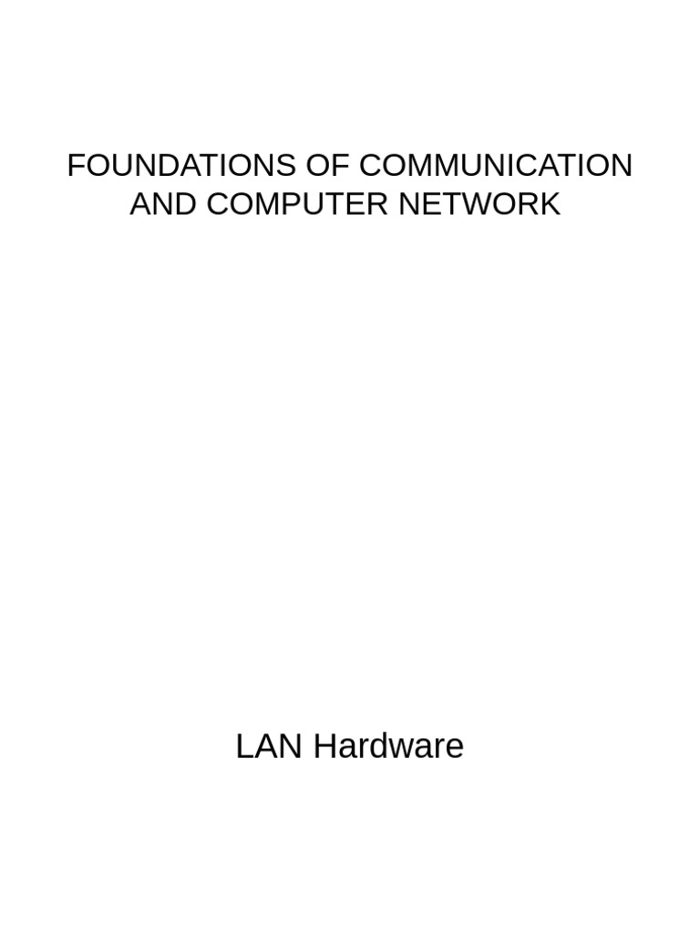 VI Physical MAC Layer Standards and Switching | PDF | Ethernet ...