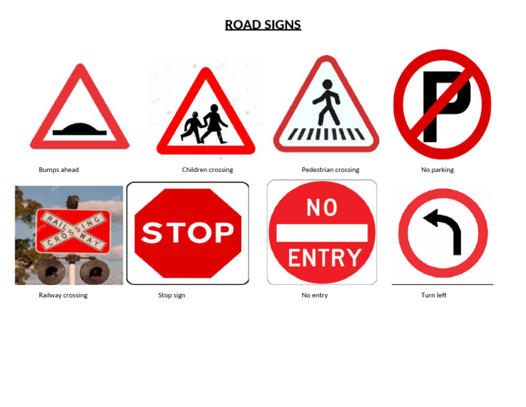 Essential Road Signs Guide | PDF