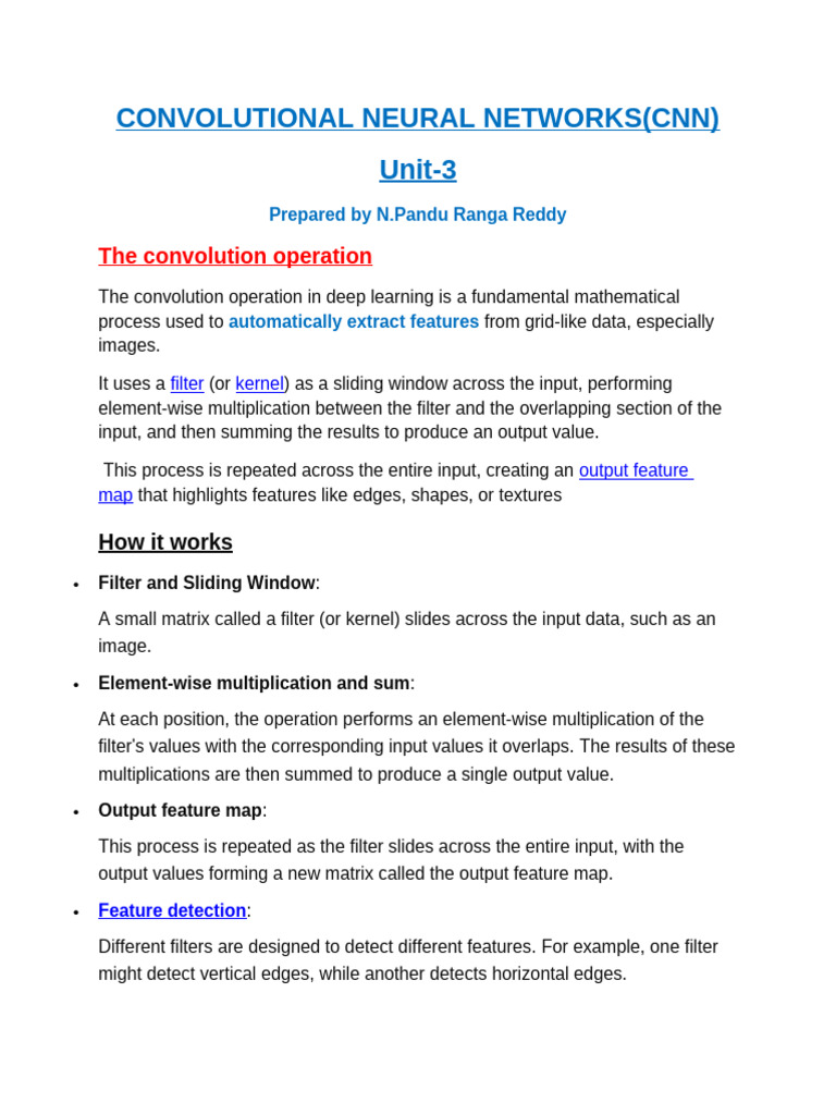 Understanding Convolutional Neural Networks | PDF | Convolution | Deep ...