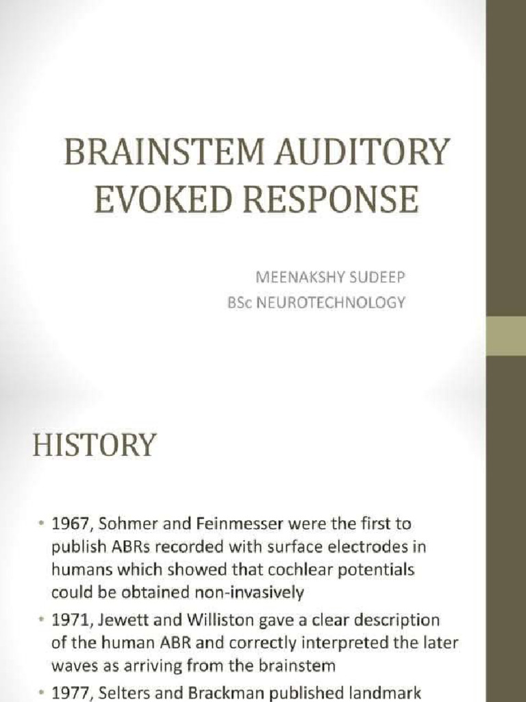 BAEP | PDF