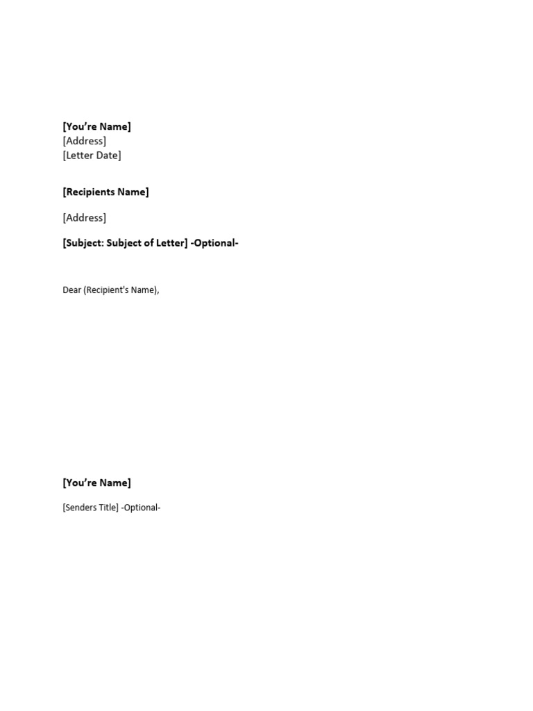 Office Closure Notification Letter | PDF