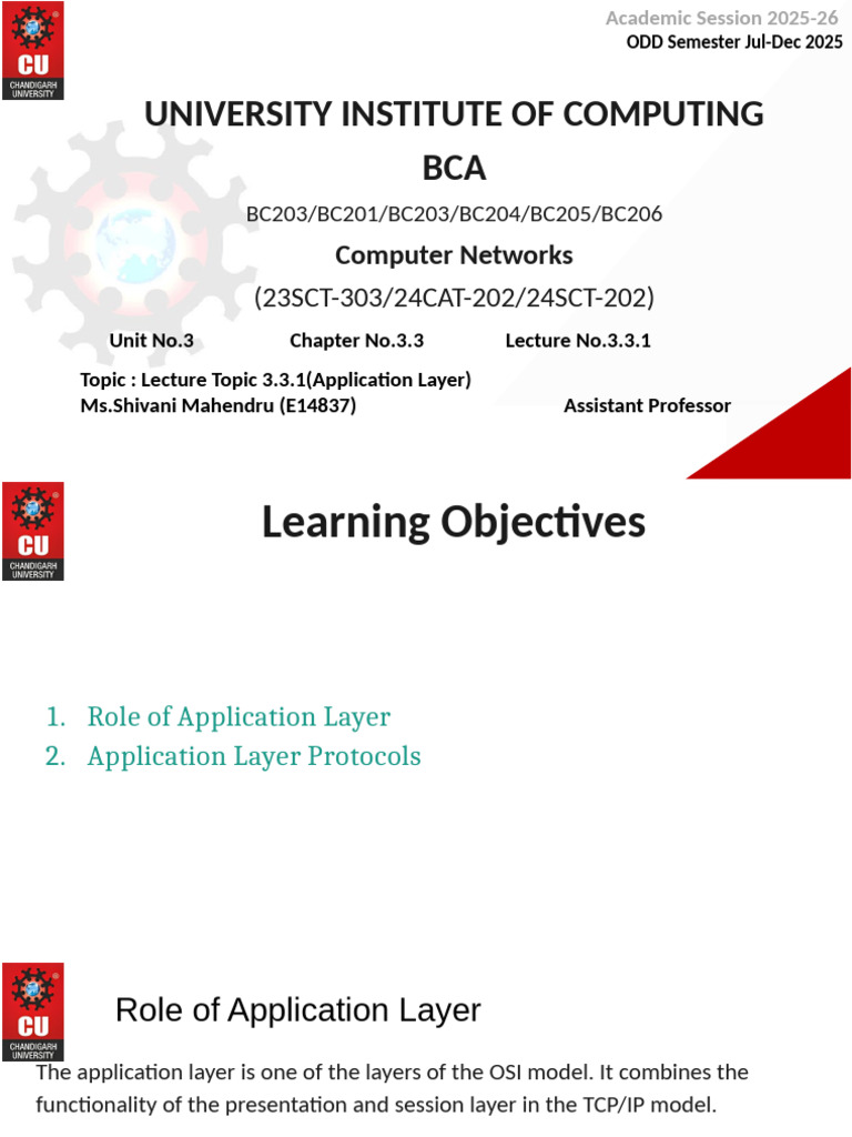 Understanding Application Layer Protocols | PDF | Ip Address | File ...