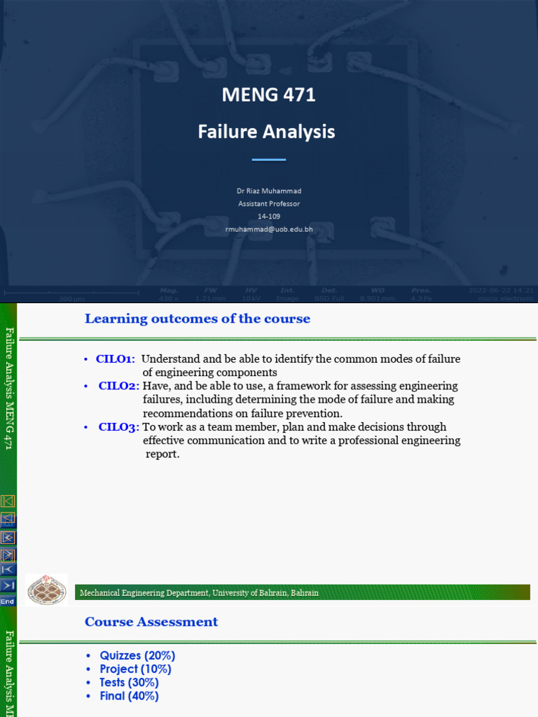 Lecture 01 | PDF | Fracture Mechanics | Fracture