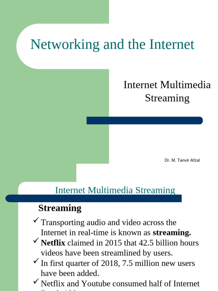 CS101-Topic 69 | PDF | Streaming Media | Internet