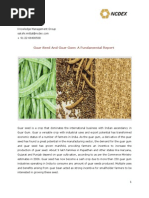 Guar Seed and Guar Gum Fundamental Report