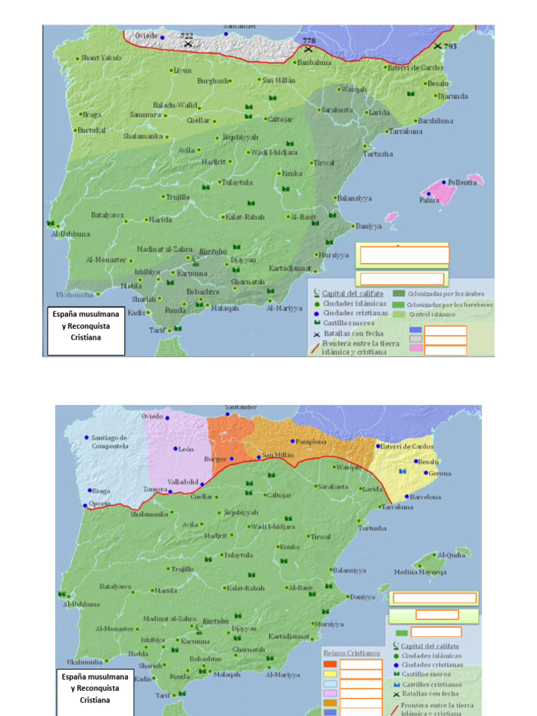 Mapas Reconquistas | PDF