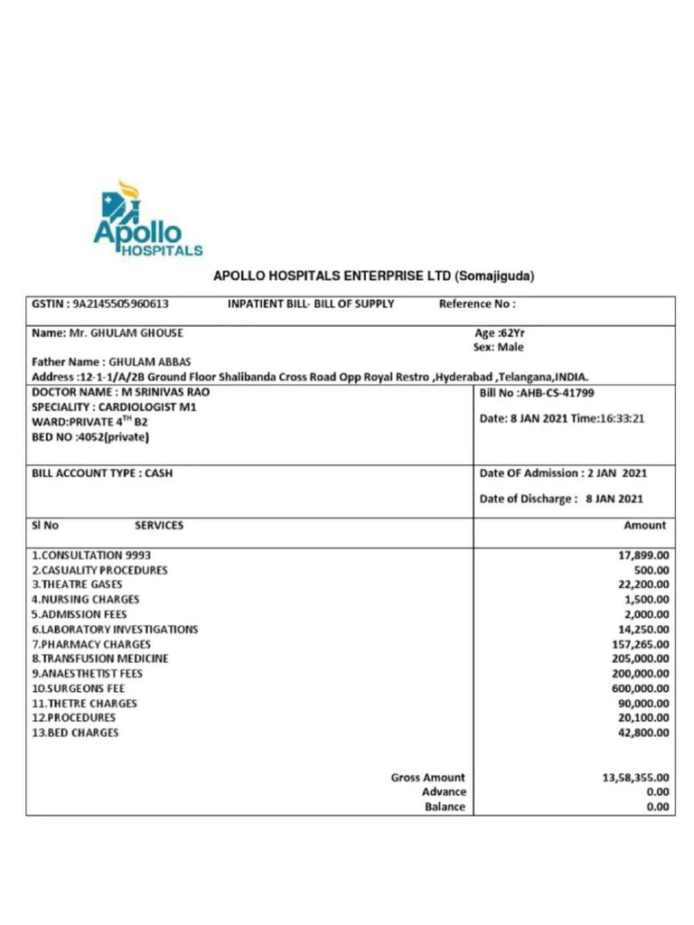 Ap Bill PDF | PDF