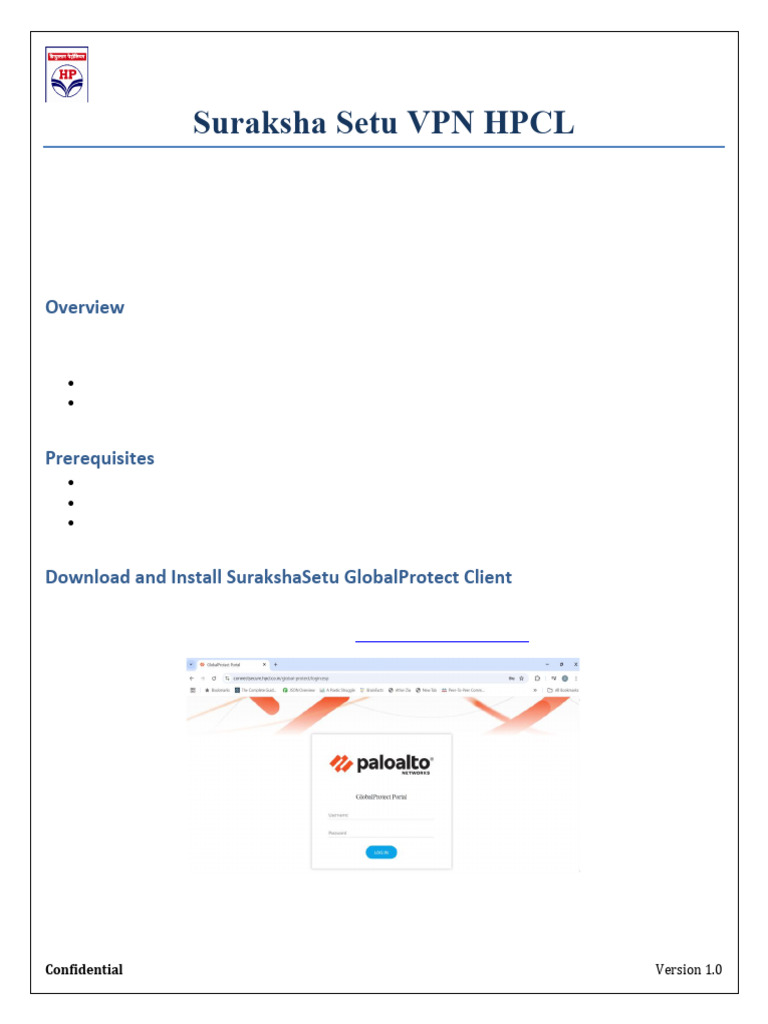 Suraksha Setu VPN Setup Guide | PDF | Login | Computing