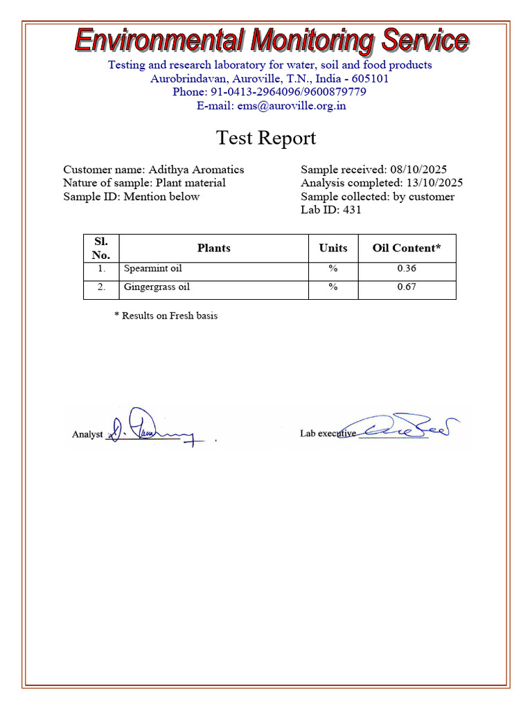 Test Report-431-08 - 10 - 2025 | PDF
