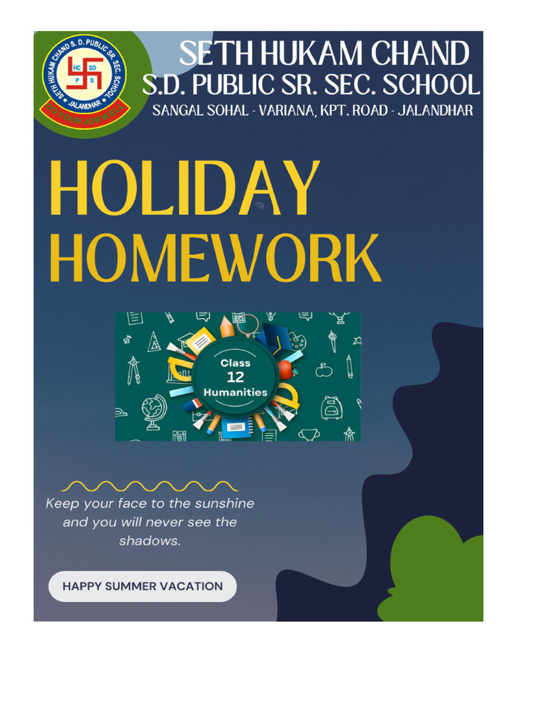 Project Guidelines for Various Subjects | PDF