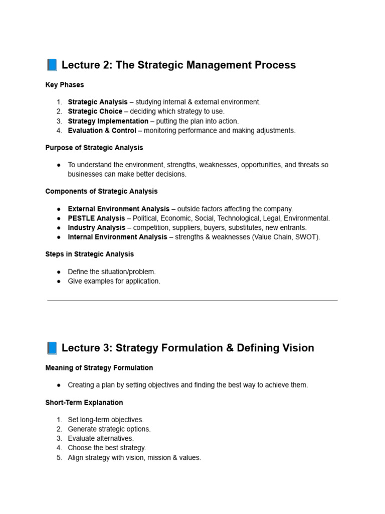 Reviewer in Strama | PDF | Swot Analysis | Strategic Management