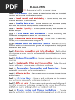 Complete List of Sustainable Development Goals | PDF
