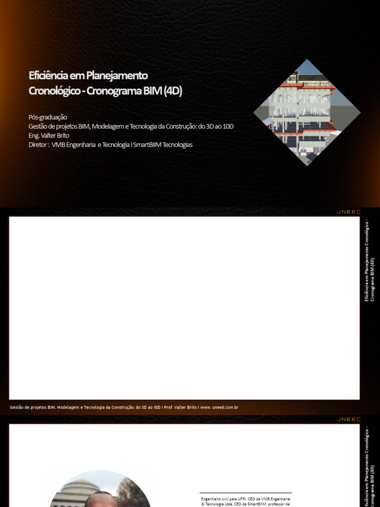 Gestão de Projetos BIM e Cronograma 4D | PDF | BIM | Autodesk Revit