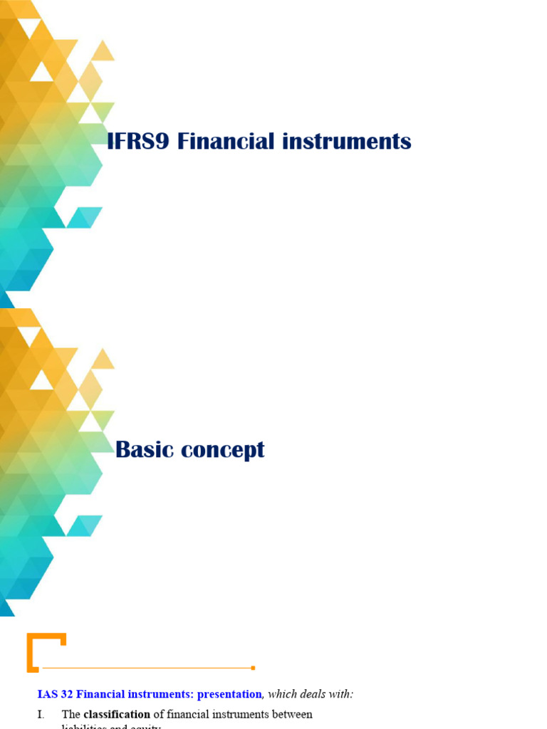 IFRS 9 Financial Instruments Overview | PDF | Equity (Finance ...