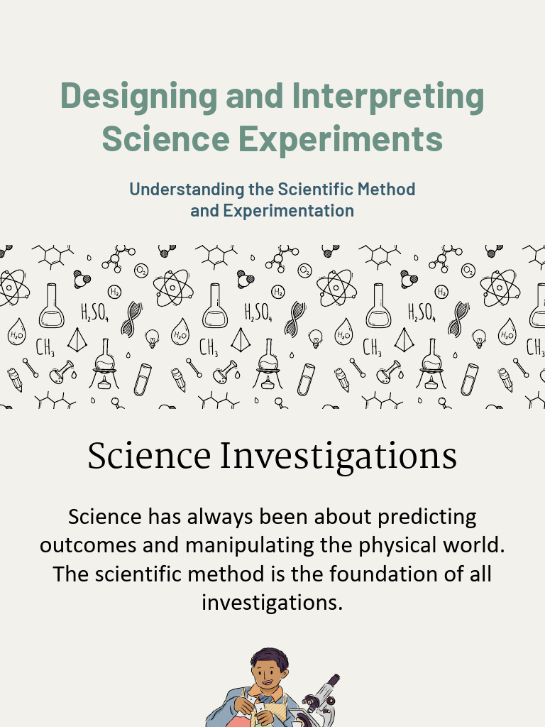 Science Experiment Design Guide | PDF | Experiment | Scientific Method