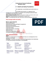 IGC Revision Notes Elements