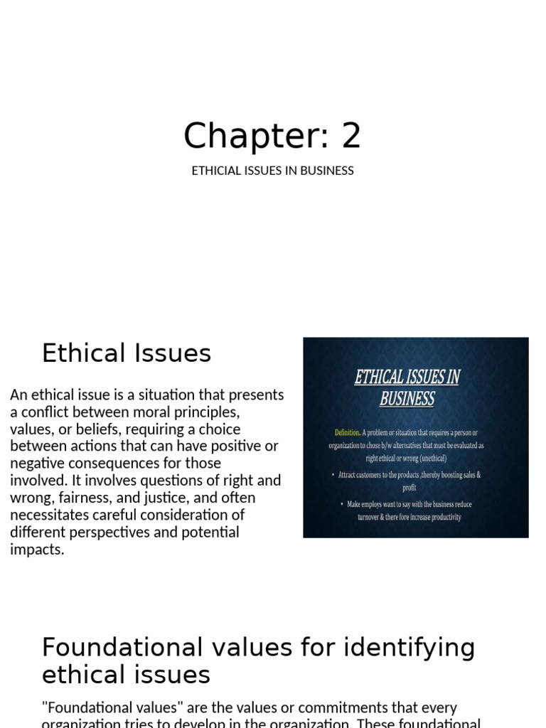 Chapter 2 | PDF | Business Ethics | Justice