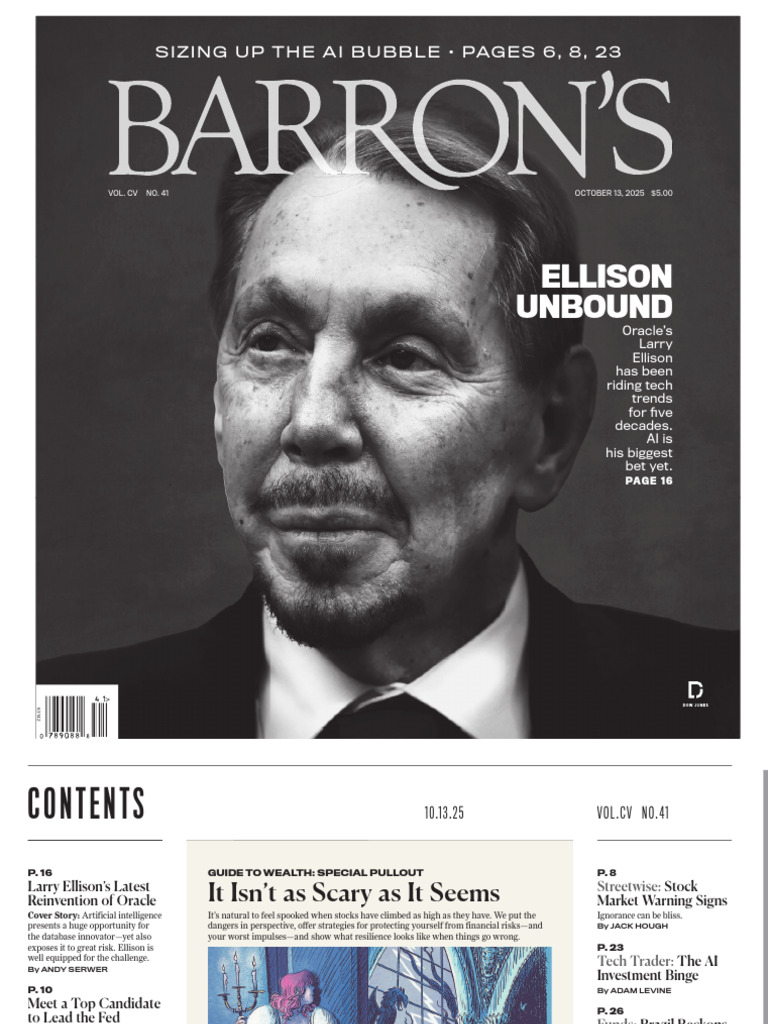 Larry Ellison's AI Gamble at Oracle | PDF | Financial Adviser