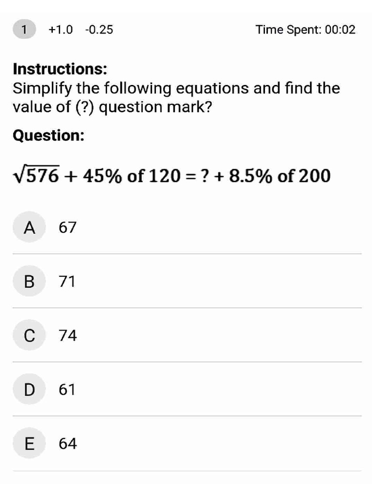 Simplification TEST | PDF