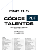 d&d 3.5 Compendium de Talentos