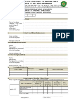 Formulir Ran Tahun Pembelajaran 20122013