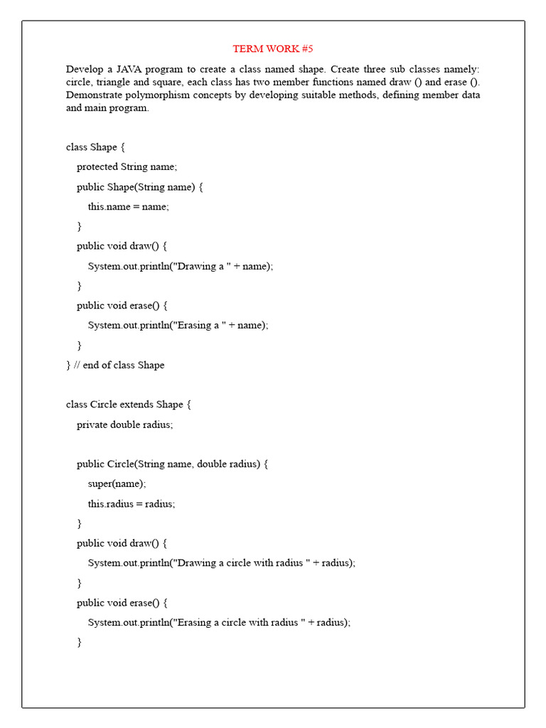 Term Work 5 | PDF