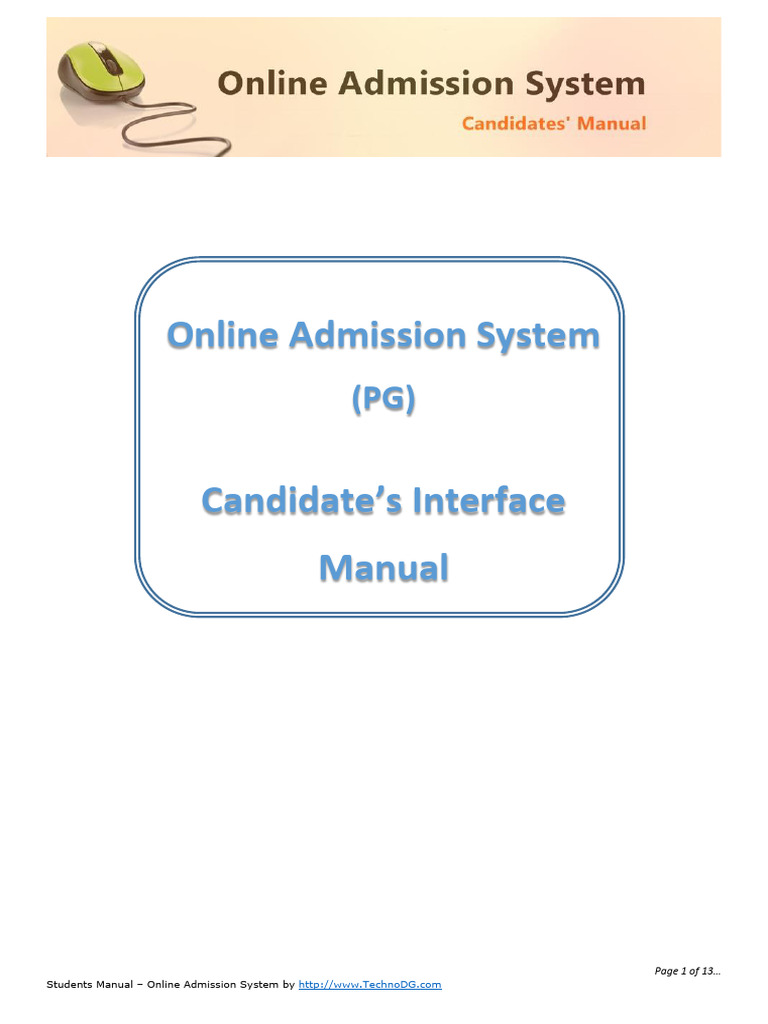 Candidate Manual | PDF | Software | Computing