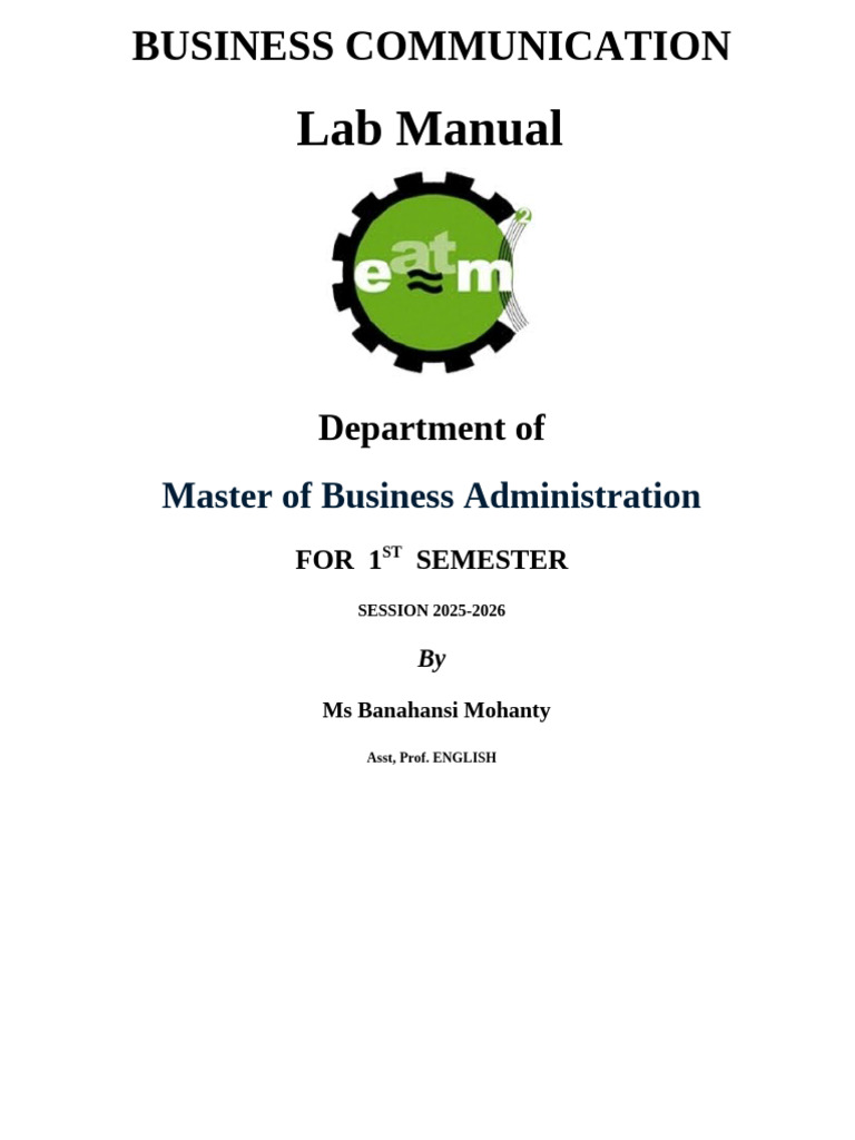 MBA Lab Manual25 | PDF | To Kill A Mockingbird | Résumé