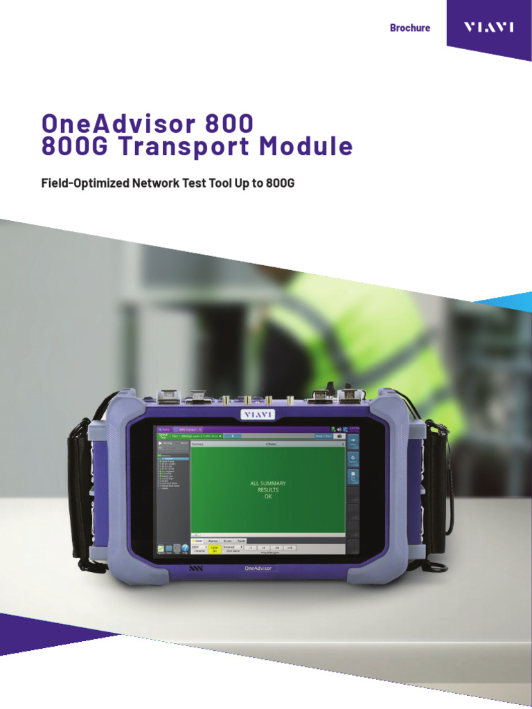 800G Transport Module Testing Tool | PDF | Fiber Optic Communication ...