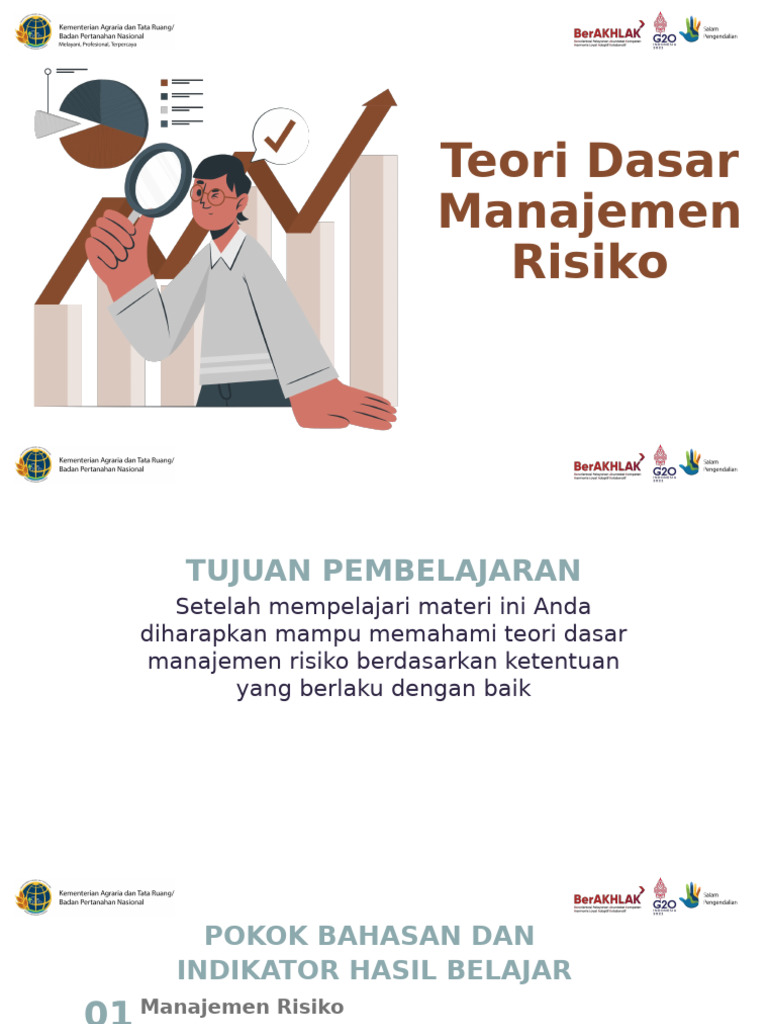 Teori Dasar Manajemen Risiko dan Implementasinya | PDF