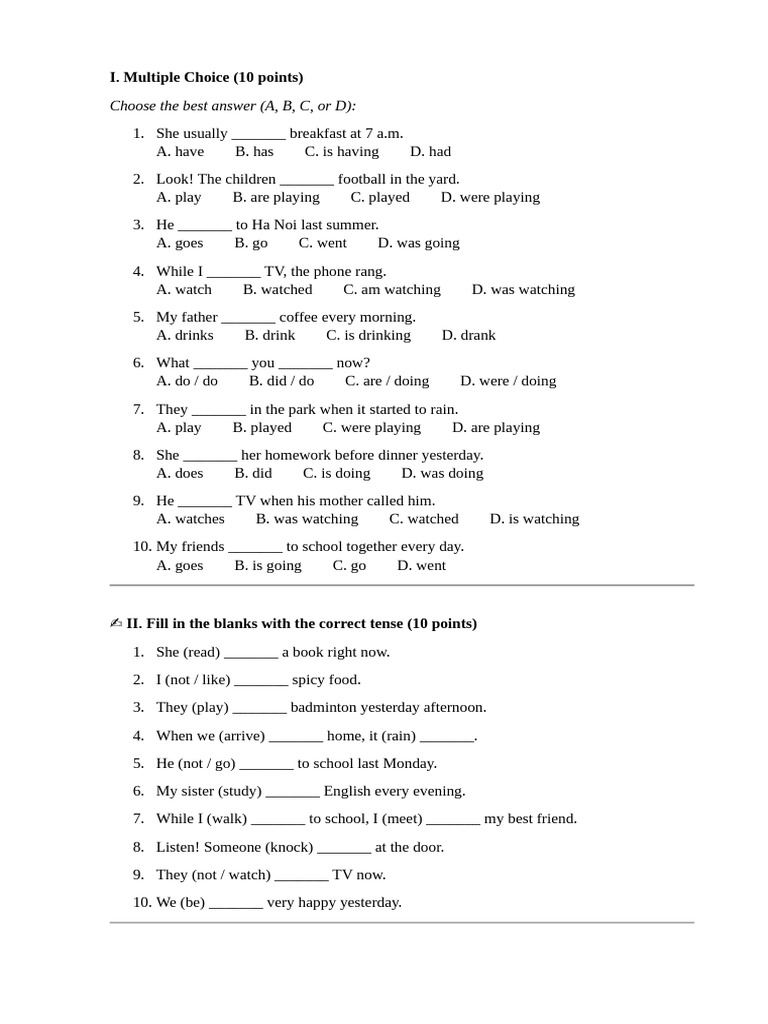 English Grammar Practice Test | PDF | Chess Openings | Chess
