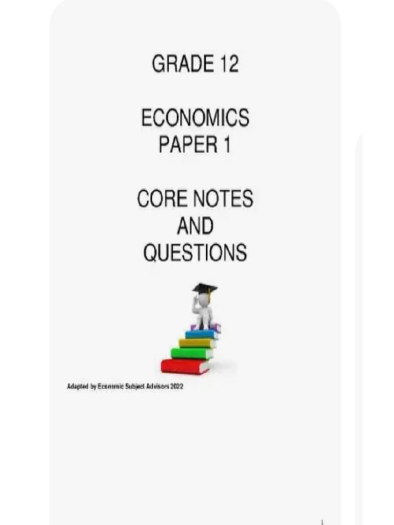 Economics Quick Notes | PDF