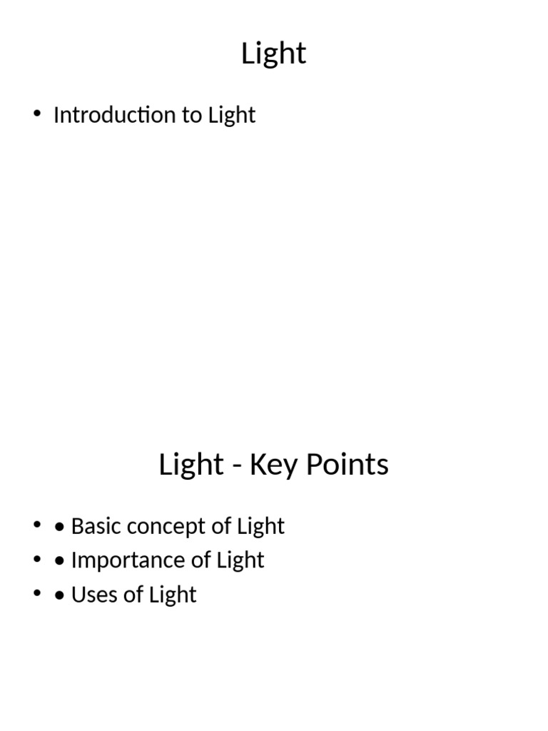 Light | PDF